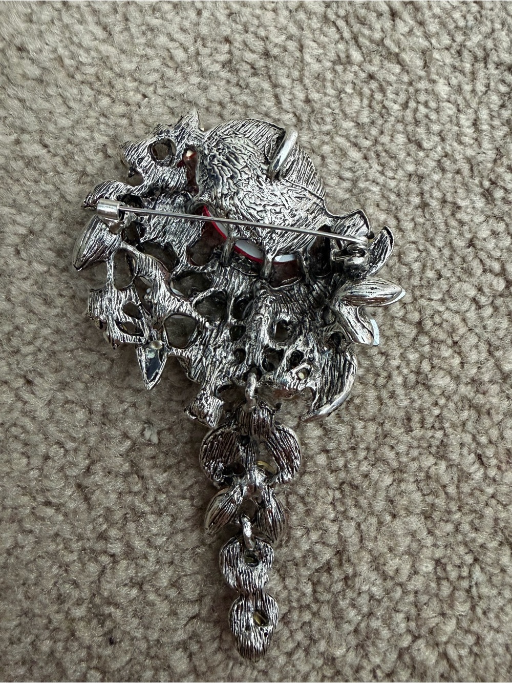 NWOT Aratta Silent Journey- Jewel Floral Pin- Multi- Color - Picture 9 of 13